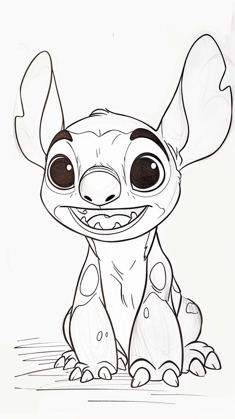 Lilo e Stitch 5 Disegni da colorare Lilo e Stitch 3