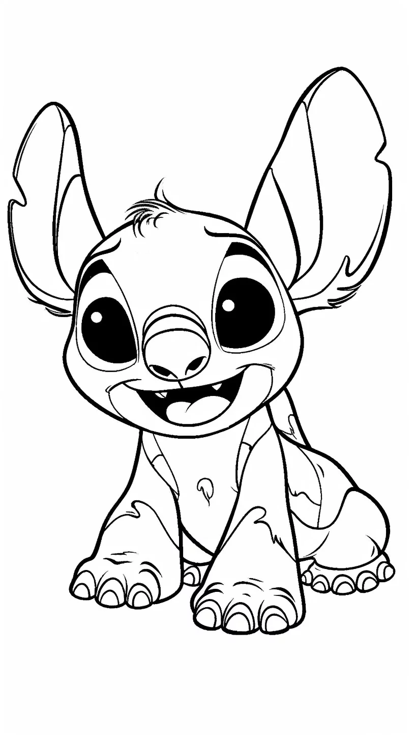 Lilo e Stitch 26 Disegni da colorare Lilo e Stitch 18