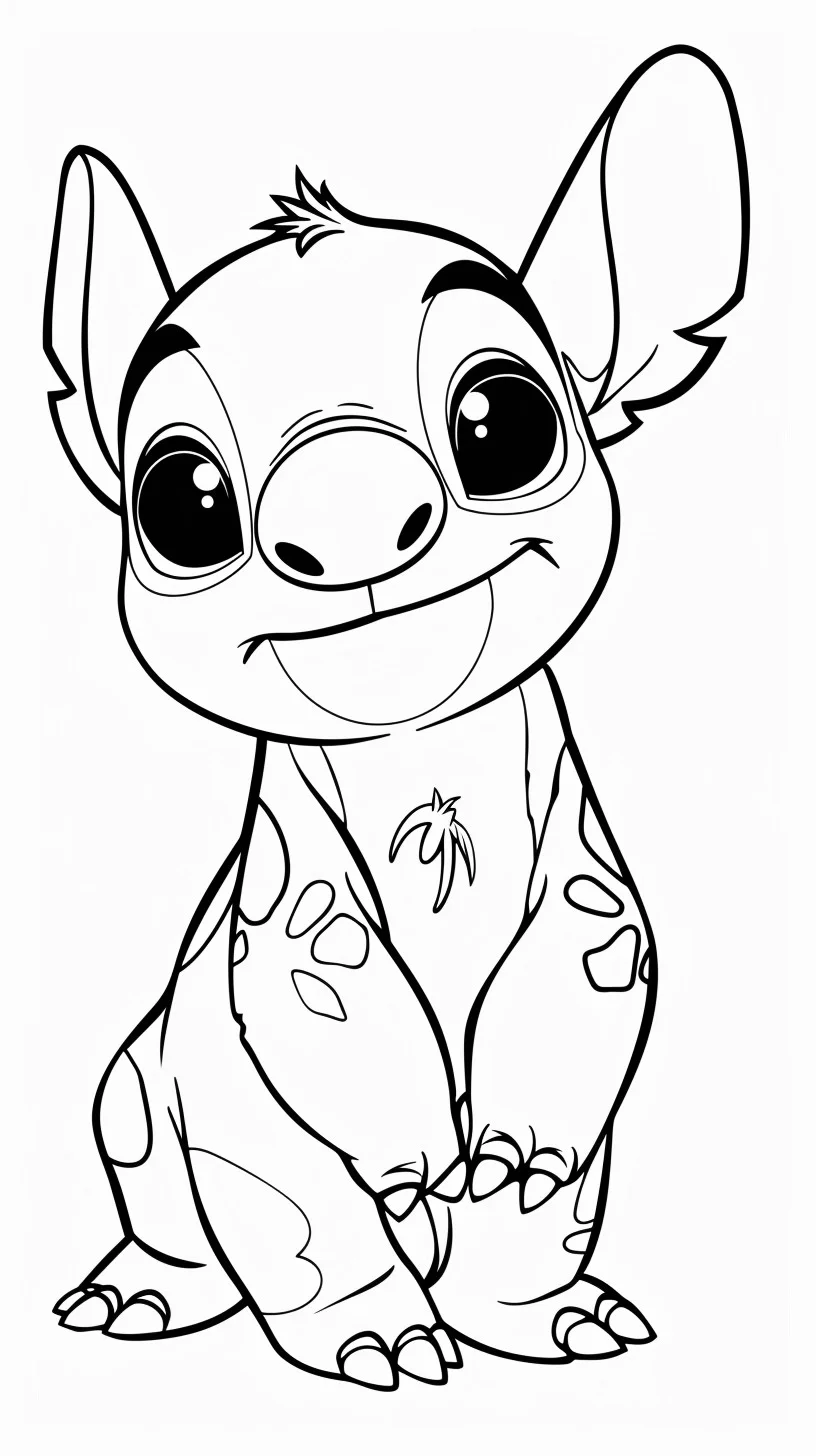 Lilo e Stitch 34 Disegni da colorare Lilo e Stitch 26