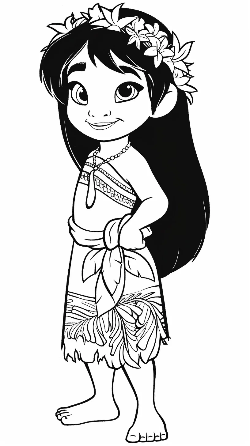 Lilo e Stitch 8 Disegni da colorare Lilo e Stitch 6