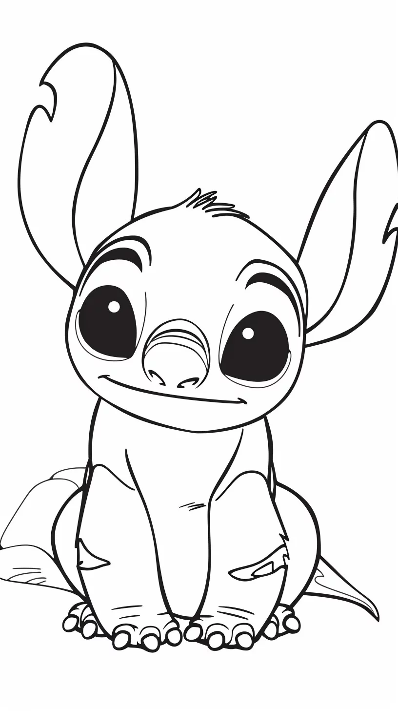 Lilo e Stitch 3 Disegni da colorare Lilo e Stitch 1