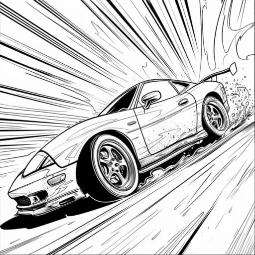 Hot Wheels da colorare thumbnail