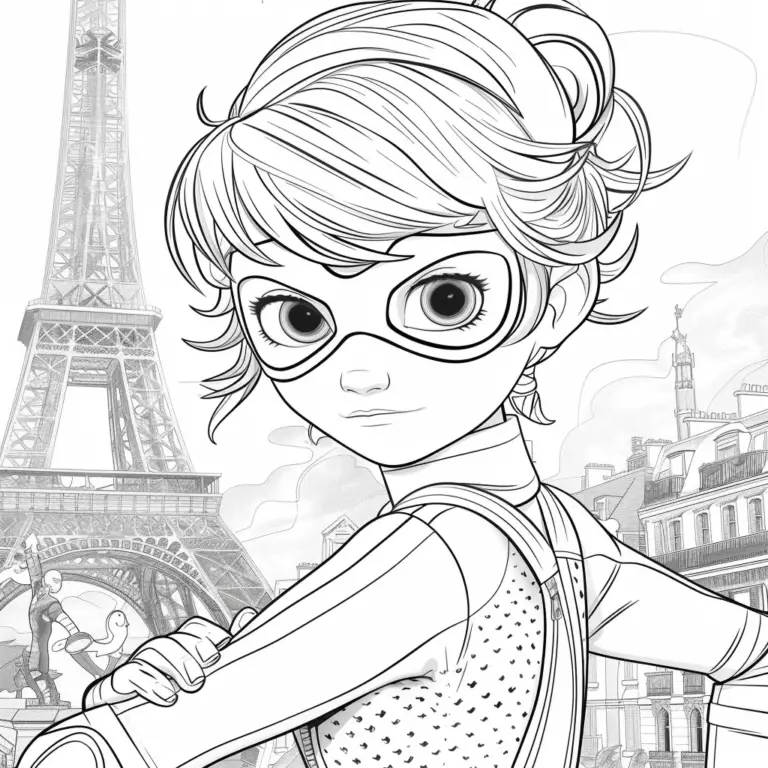 12 Holly and Benji Coloring Pages - Ladybug Da Colorare 768x768 