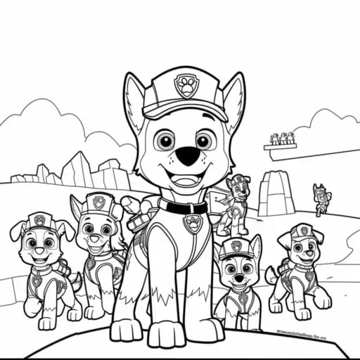30-tekeningen-paw-patrol-naar-kleur-veel-plezier-met-de-puppy-s