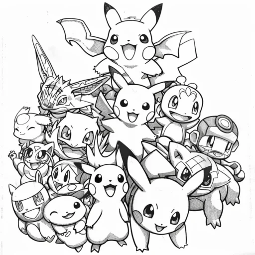 Pokemon da colorare thumbnail