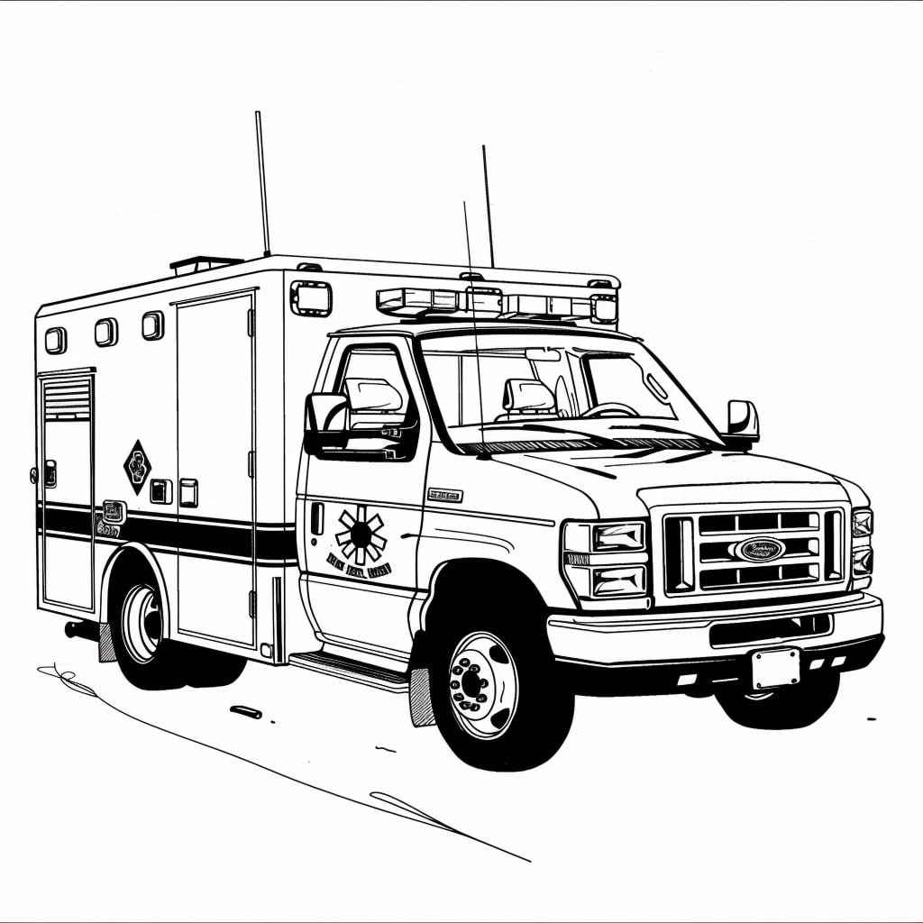 50 dibujos para colorear de ambulancias | Disegnidacoloraremondo 50-dibujos-para-colorear-de-ambulancias-disegnidacoloraremondo