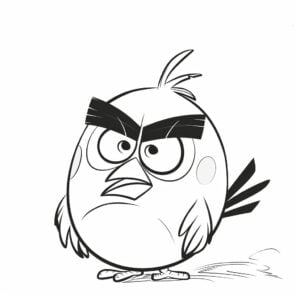Angry Birds da colorare thumbnail