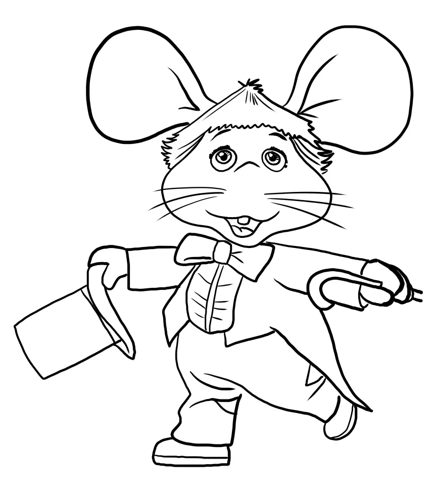15 dibujos para colorear de Topo Gigio | Imprima o coloree en línea gratis