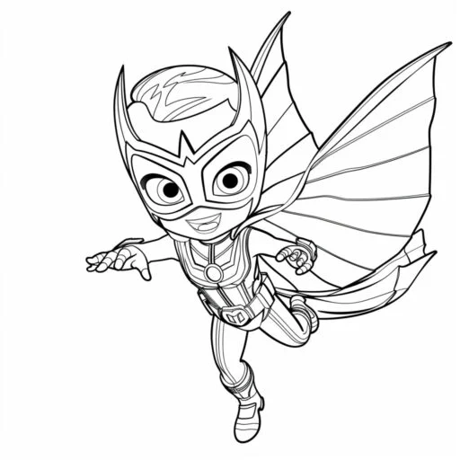 PJ Masks da colorare thumbnail