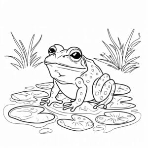 60 Frog Coloring Pages | Print, Download and Color Online