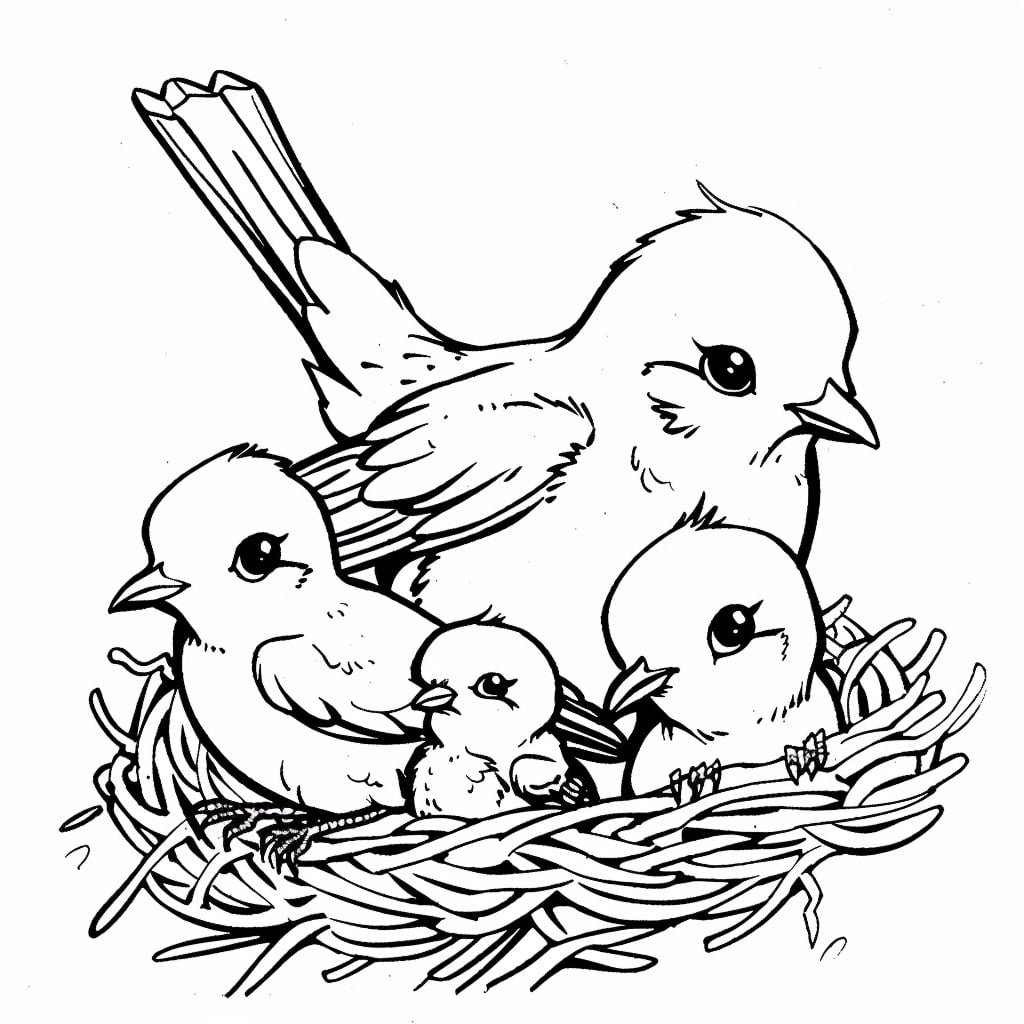 34 dibujos para colorear de pájaros | Disegnidacoloraremondo im-genes-de-bird-animals-descarga-gratuita-en-freepik