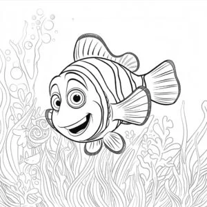Alla ricerca di Nemo da colorare thumbnail