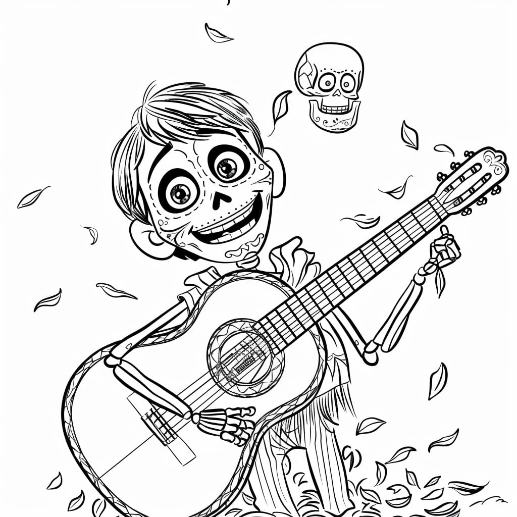 49 desenhos coco colorir imprim vel e on line