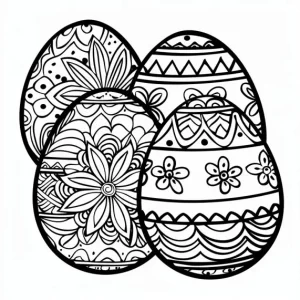 Pasqua da colorare thumbnail