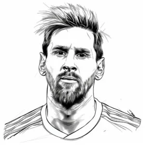Messi 6 Messi da colorare thumbnail
