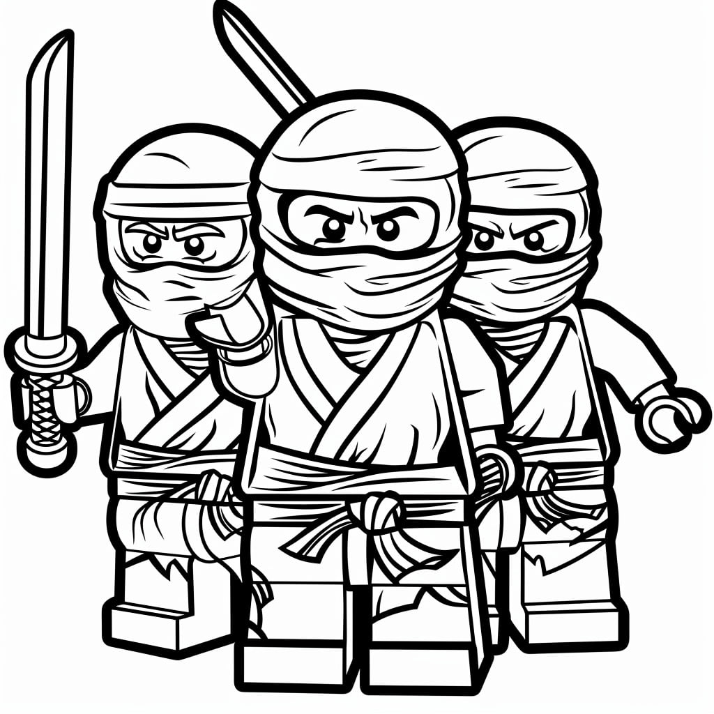 Ninjago Coloring Pages Lord Garmadon Hair 2025 