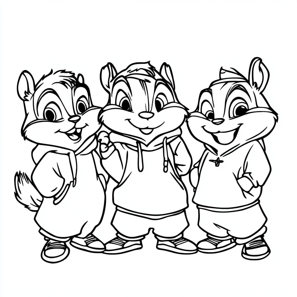 47 Alvin and the Chipmunks Coloring Pages | Free Printables