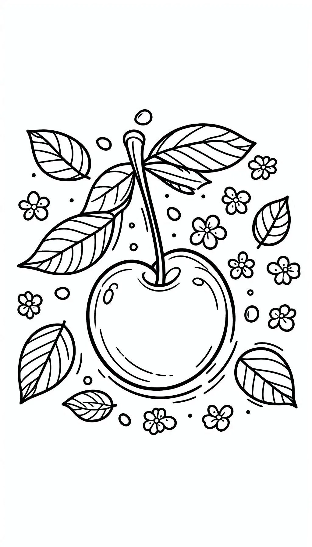 Ciliegie 35 disegni da stampare e colorare Ciliegie