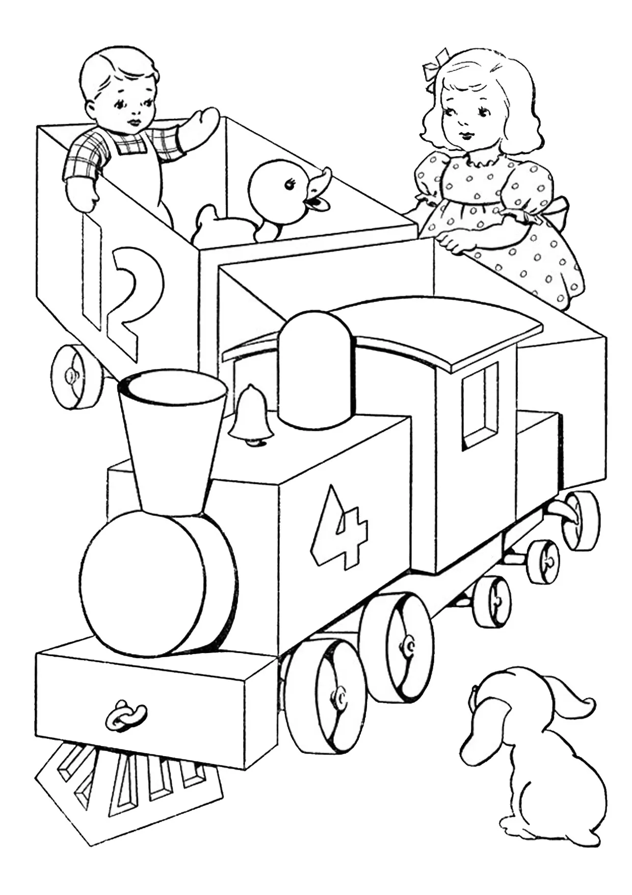 Treni 65 immagine di Treni da colorare 2