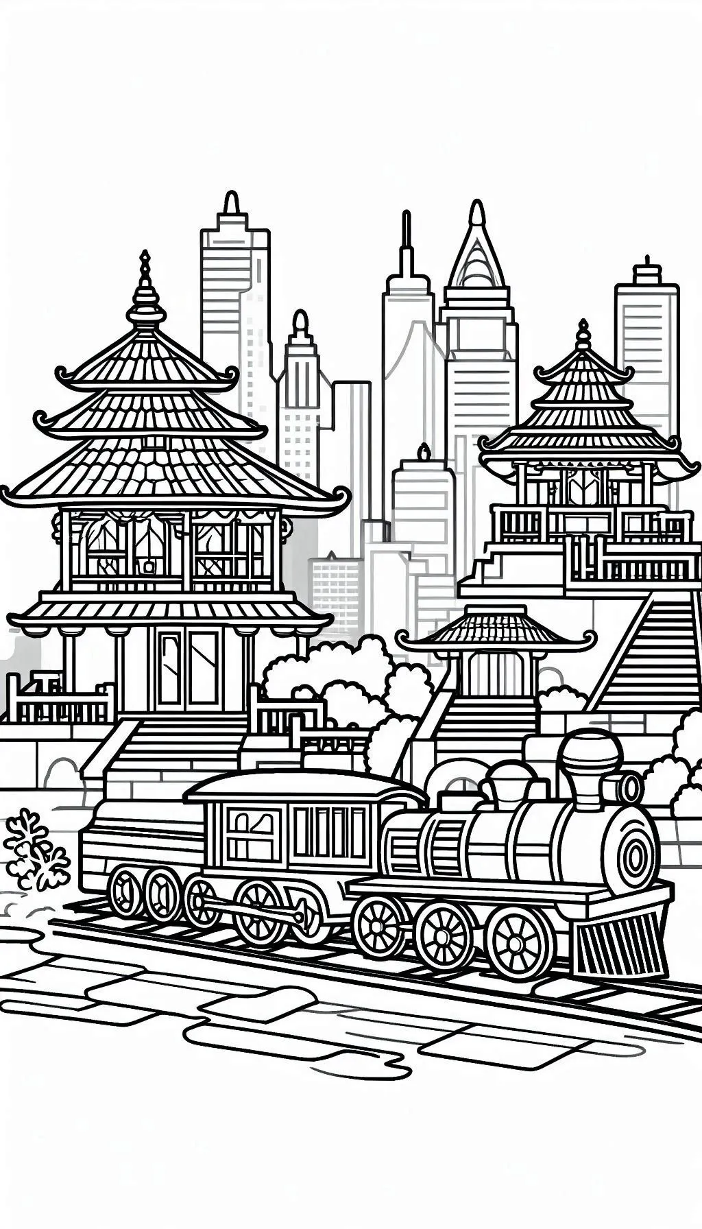 Treni 8 Treni da colorare e stampare a4