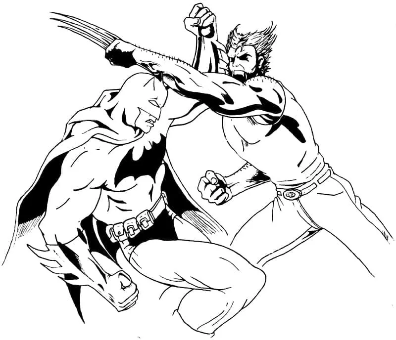 Wolverine 48 Wolverine disegno facile da colorare