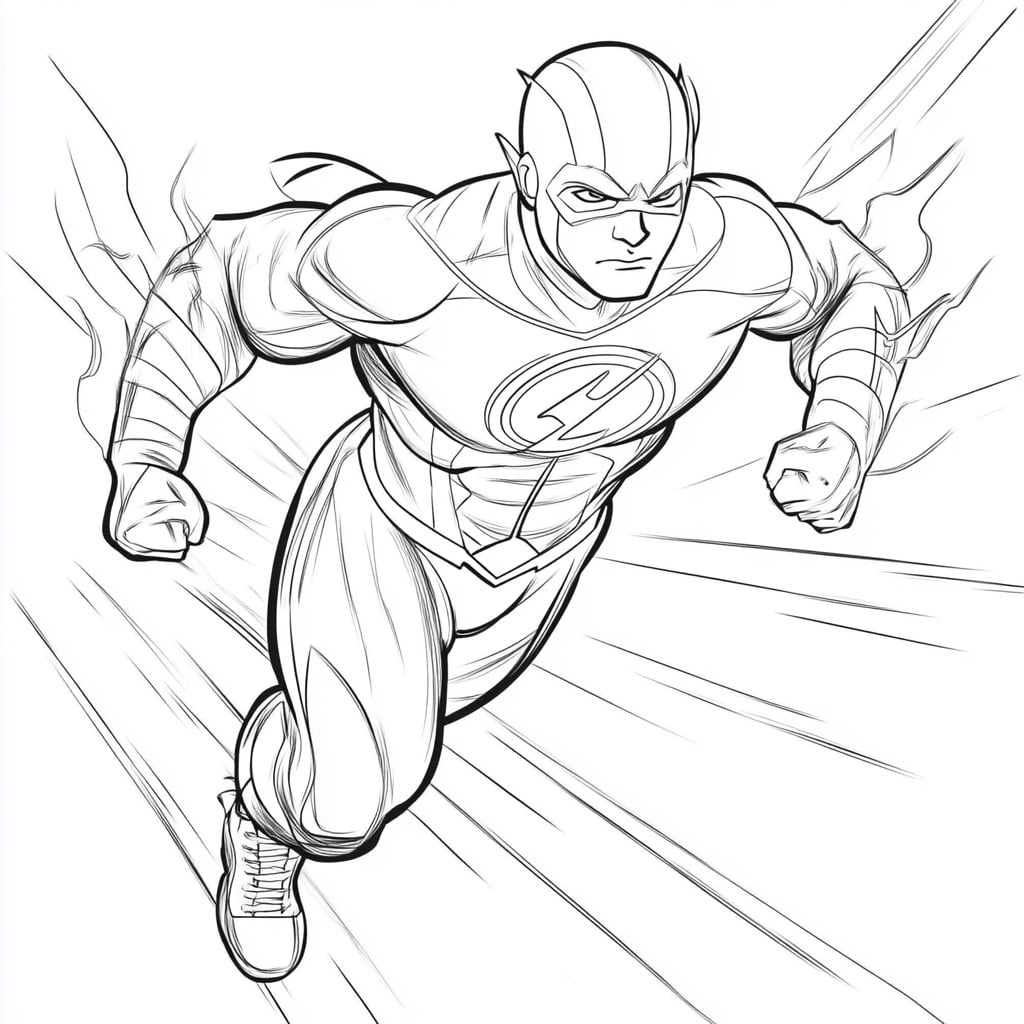 59 Flash Coloring Pages: Unleash your creativity!