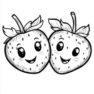 Fragola 31 Fragola da colorare thumbnail