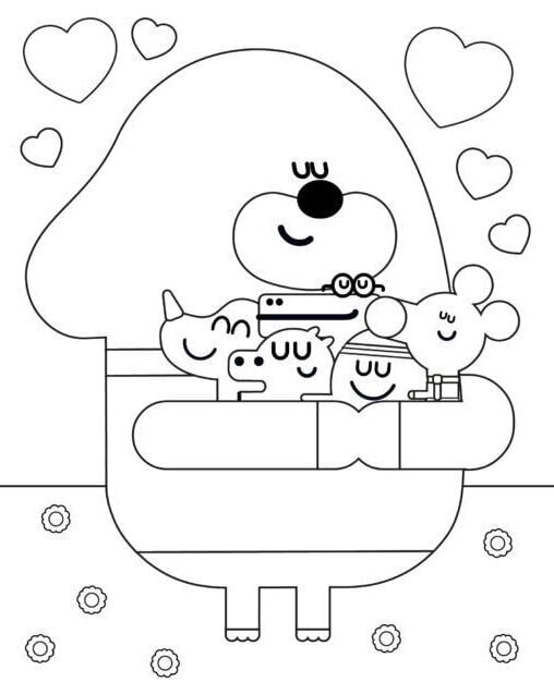 Colouring Pages Hey Duggee Colouring Pages Hey Duggee