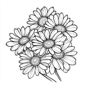 Margherite 29 Margherite da colorare thumbnail