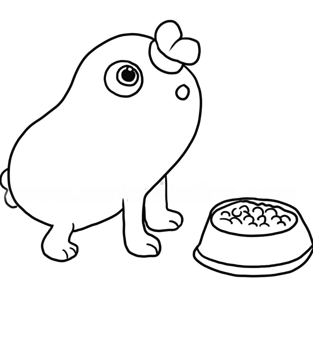 Il Barbiere pasticciere 6 disegni Patato da colorare online