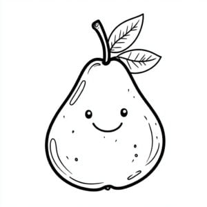 Pera 36 Pera da colorare thumbnail