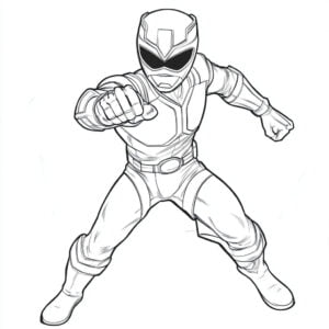Power Rangers 38 Power Rangers da colorare thumbnail