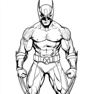 Wolverine 40 Wolverine da colorare thumbnail
