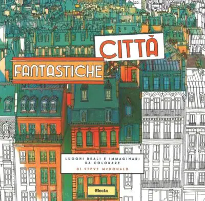 libro da colorare Città Incantate di Steve McDonald