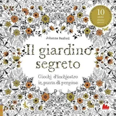 libro da colorare Il Giardino Segreto di Johanna Basford