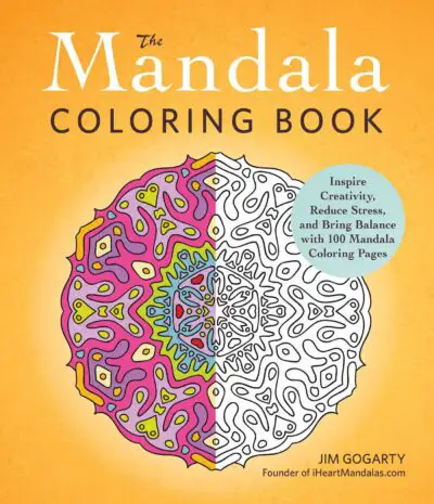 libro da colorare Mandala Armonia di Jim Gogarty