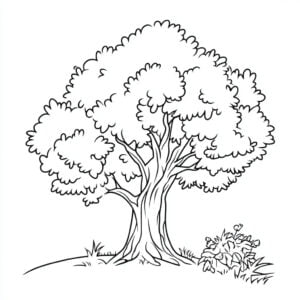 Albero 2 Albero da colorare thumbnail