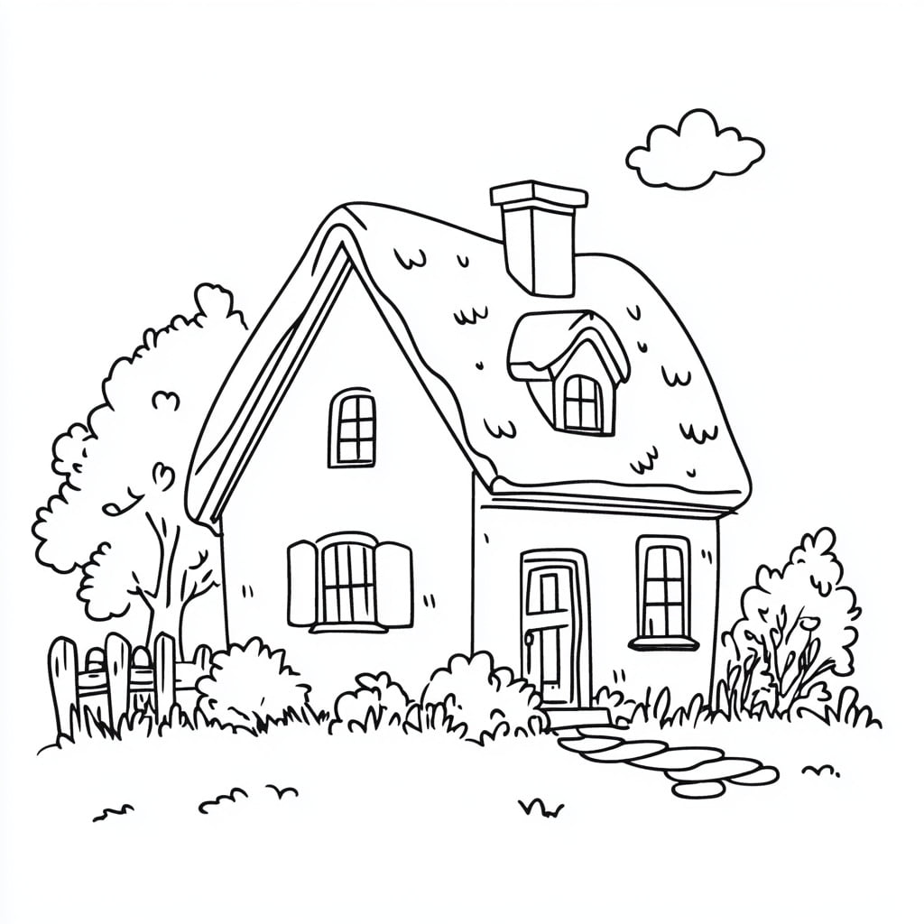 Case da colorare thumbnail