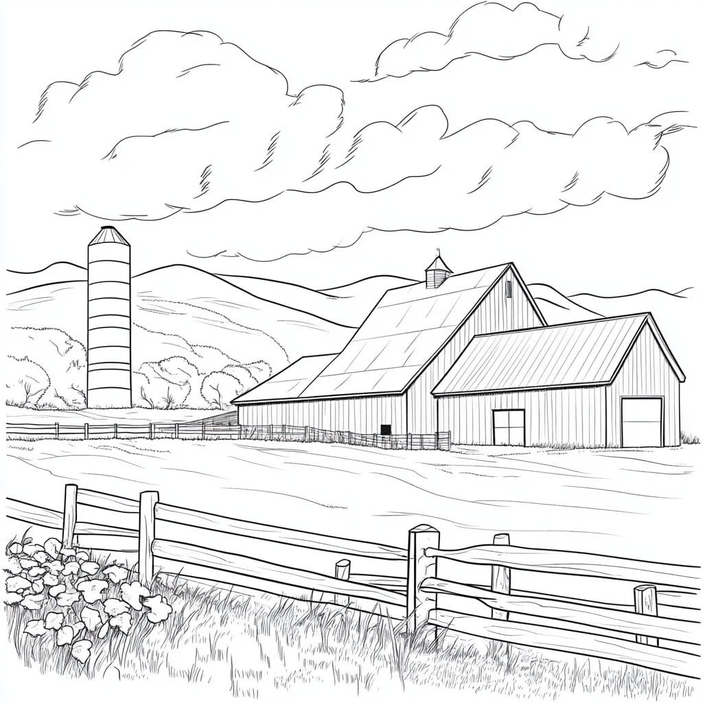 23 Farm Coloring Pages Print Color And Dream 23-farm-coloring-pages-print-color-and-dream