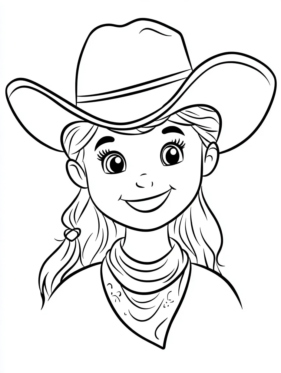 Cowboy 13 immagini da colorare di Cowboy