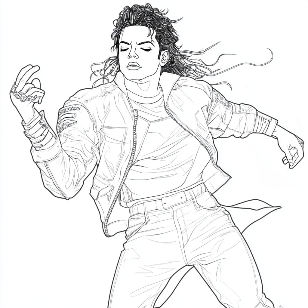 19 Dibujos para colorear de Michael Jackson | PDF imprimible gratis 19-dibujos-para-colorear-de-michael-jackson-pdf-imprimible-gratis
