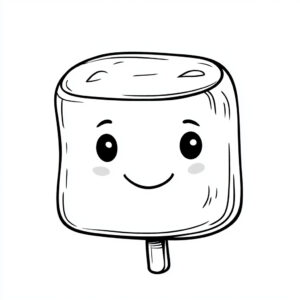 Marshmallow 36 Marshmallow da colorare thumbnail