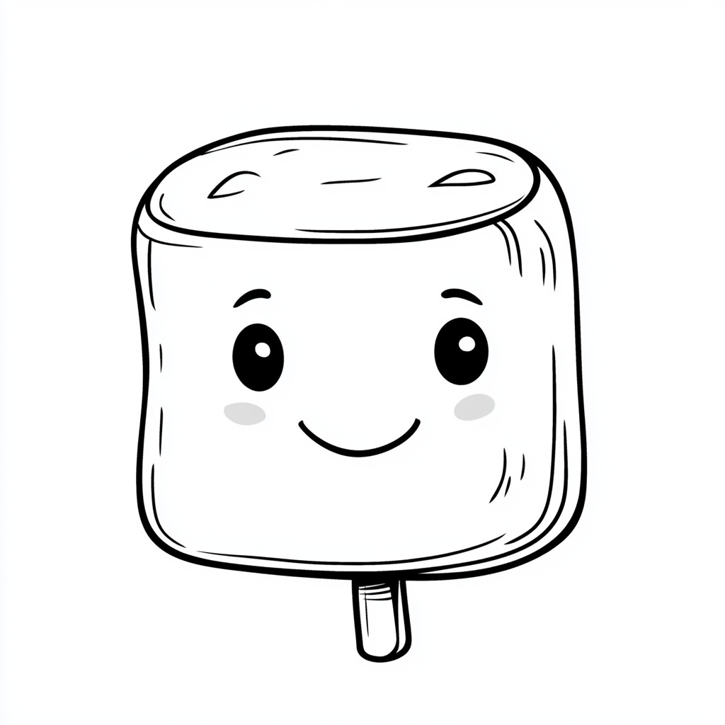 Marshmallow da colorare thumbnail