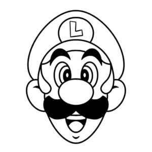 Luigi 6 Luigi da colorare thumbnail